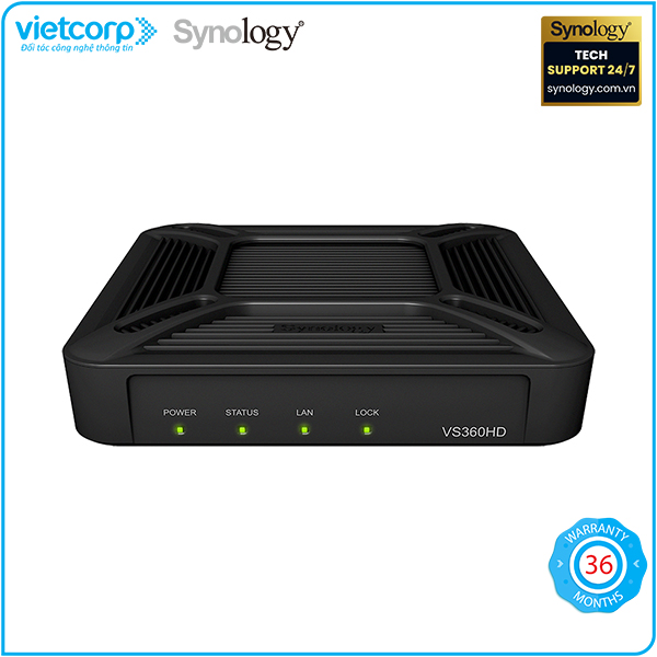 Thiết bị xem camera trực tiếp Synology VS360HD - Hàng Chính Hãng