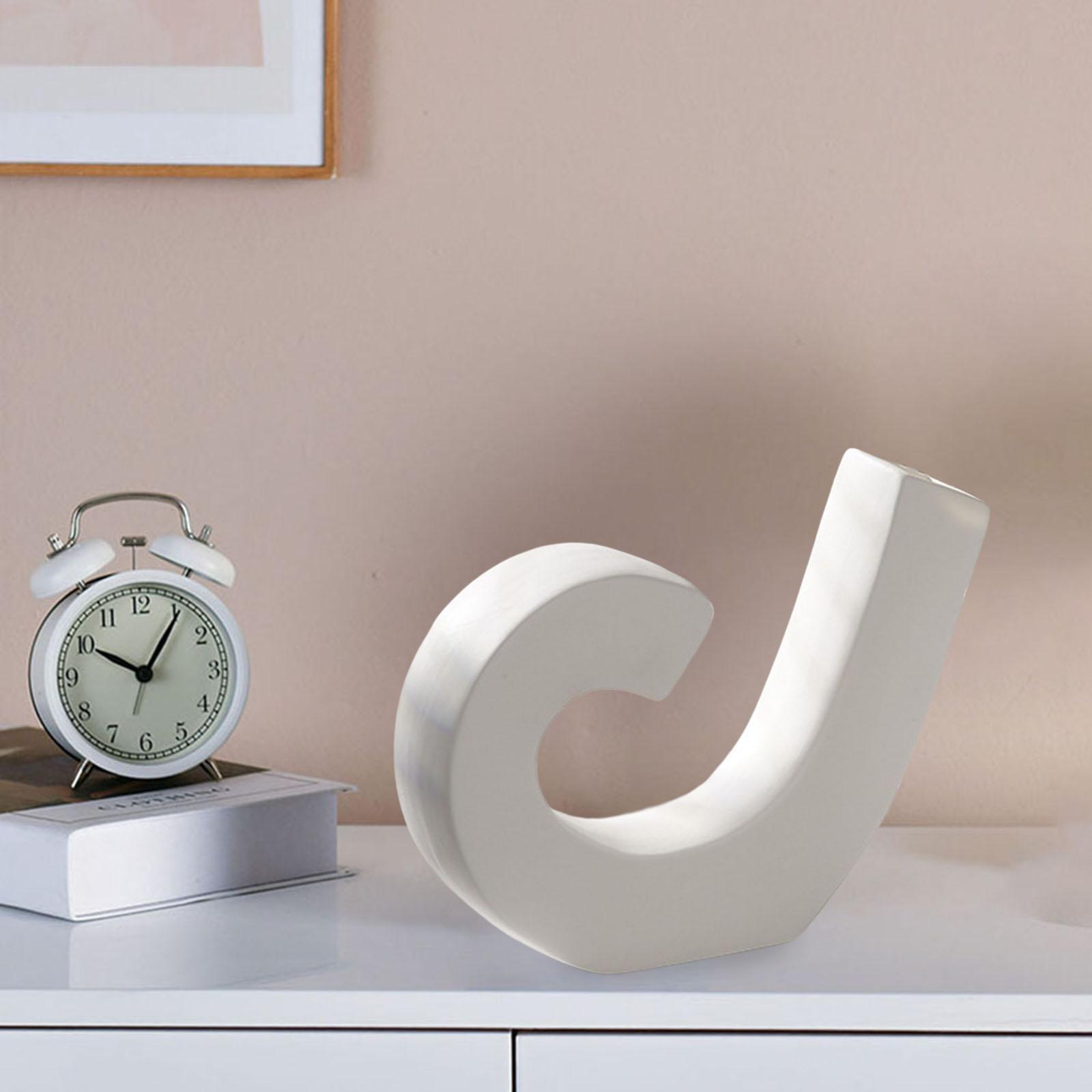 Ceramic Statue Nordic Sculpture Home Living Room Decor