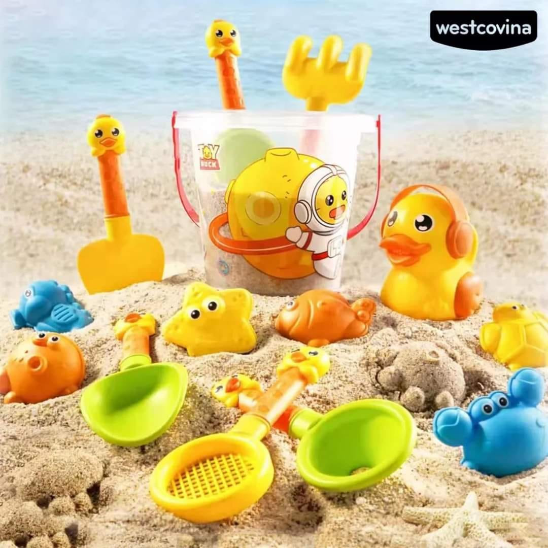 Bộ Đồ Chơi Xúc Cát Đi Biển Cho Các Bé Bằng Nhựa Đồ Chơi Đi Biển