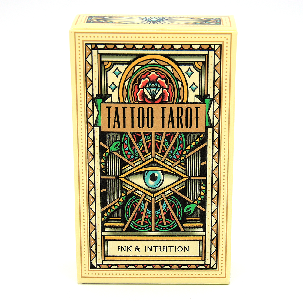 Bộ Tarot Tattoo Tarot Ink & Intuition Bài Bói New