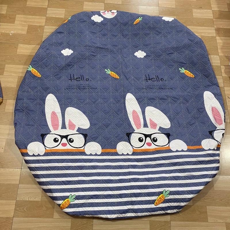 Ga trải giường - Ga chun trải giường trần bông dày dặn chắc chắn chất liệu cotton poly đủ cỡ được chọn mẫu