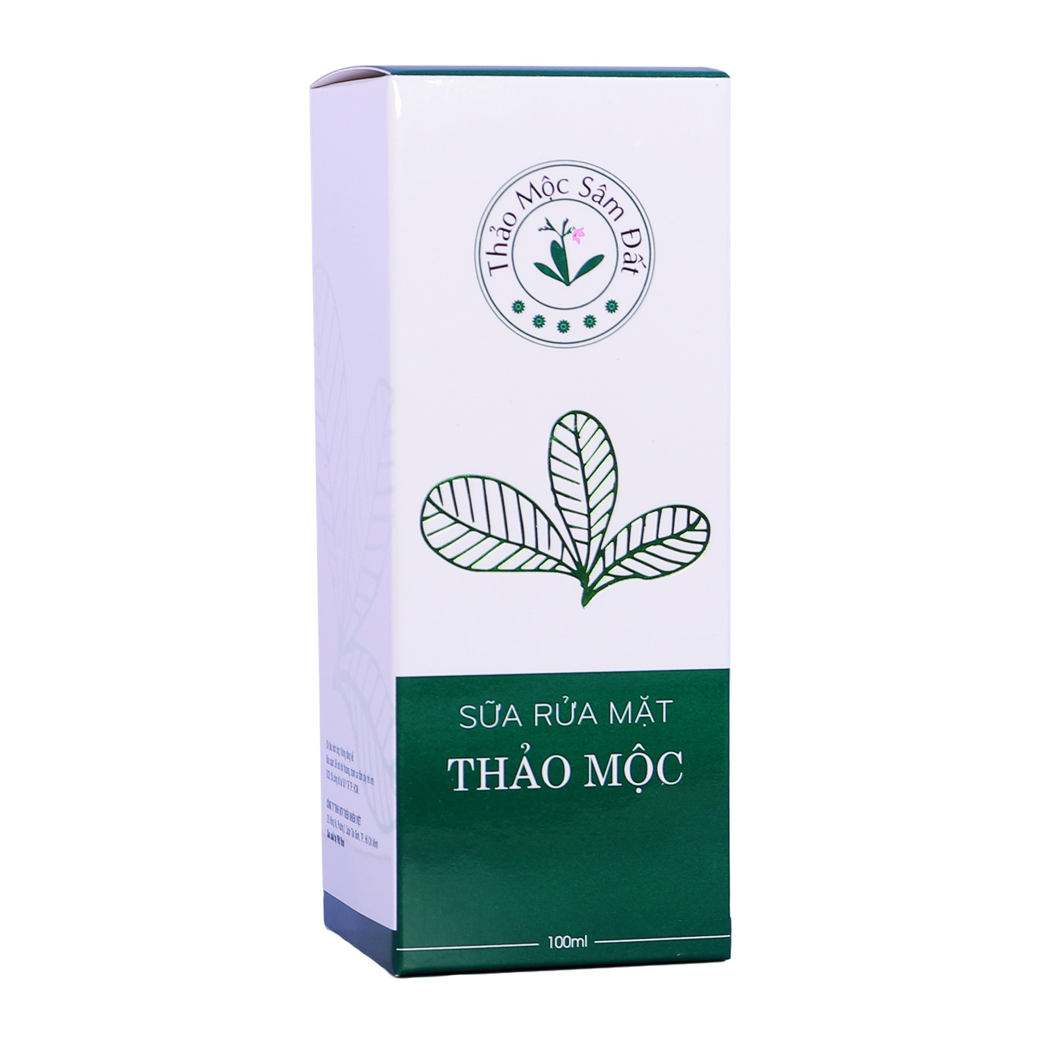 Sữa Rửa Mặt Tạo Bọt Oxy Thảo Mộc Sâm Đất