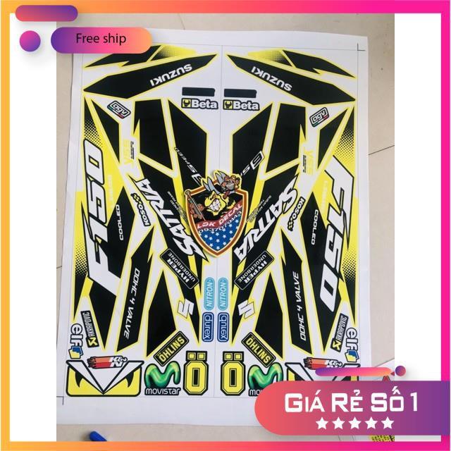 Tem rời dành cho Satria Fi vàng