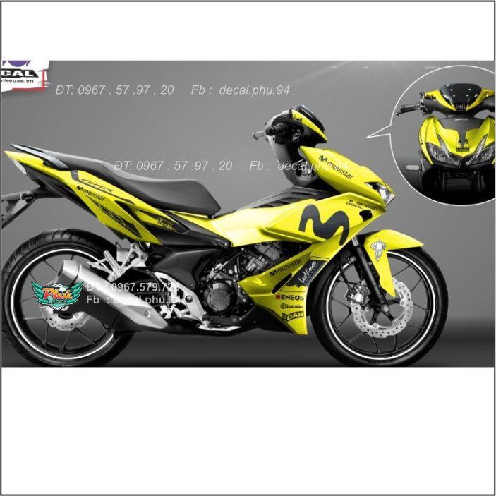 Tem Rời Winner X Movistar vàng đen