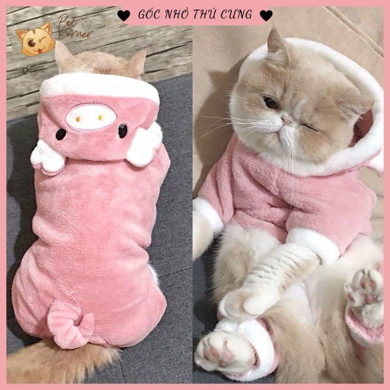 Áo cho chó mèo hình thú 4 chân siêu đáng yêu