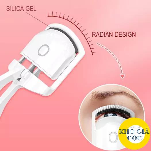 Máy Uốn Mi Cong Bằng Điện Cao Cấp,Uốn Cong Lông Mi Tự Nhiên, Giữ Nếp Lâu Dài Bằng Nhiệt,Có Cổng Sạc USB HQ KHOGIAGOC