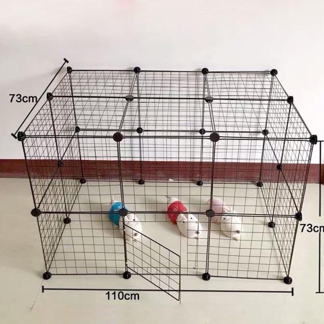Tấm Sắt Ghép Quây Chuồng Chó Mèo 45x35