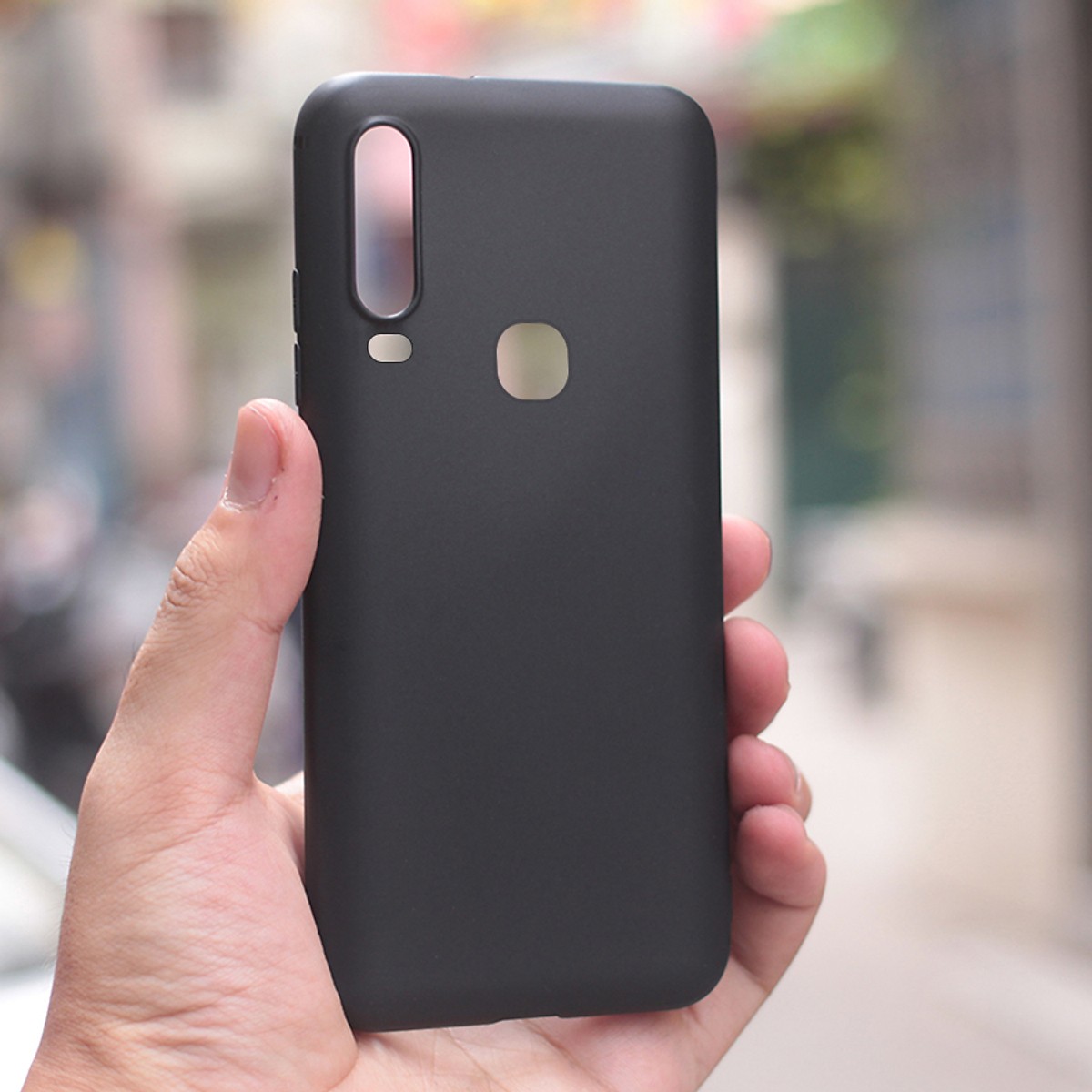 Ốp Lưng Dẻo Mỏng Đen Cho Vivo U10