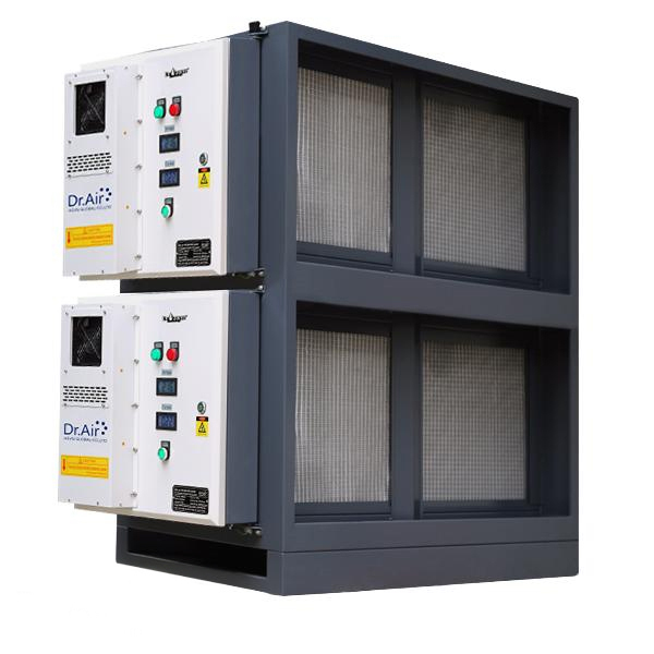 Máy lọc khói bụi, xử lý khí thải bếp ăn cho nhà hàng, khách sạn, bếp ăn tập thể Dr.Air KT16000 - Hàng Chính Hãng