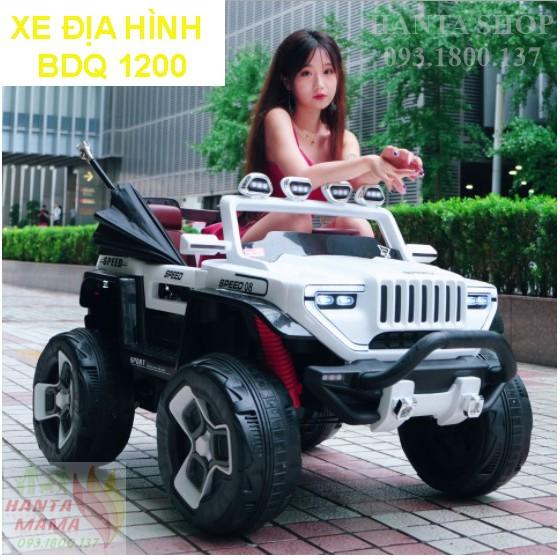 xe ô tô điện trẻ em khủng, xe điện địa hình BJQ 008