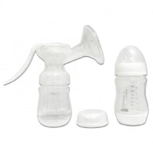 Bộ hút sữa mẹ bằng tay Lucky Baby - Simplee Anti-Wind Manual Breast Pump ( EU Safety Standard 14350) 600313