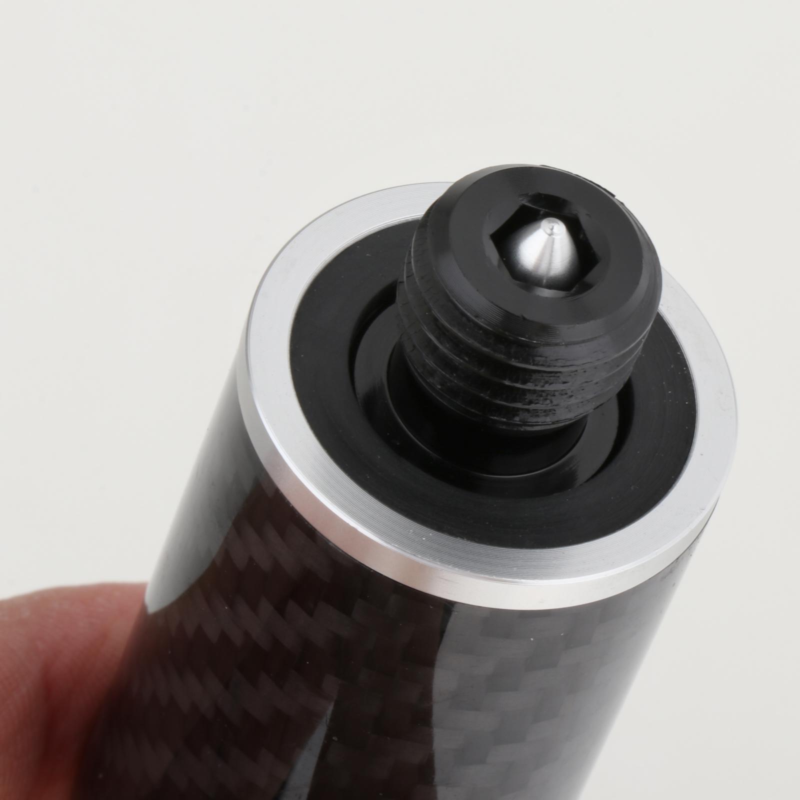 Billiards Pool Cue Extension Snooker Cue Extended Cue Extended Pool Cue Weight Screw Billiard Holder Cue End Lengthener for Practice Trainer