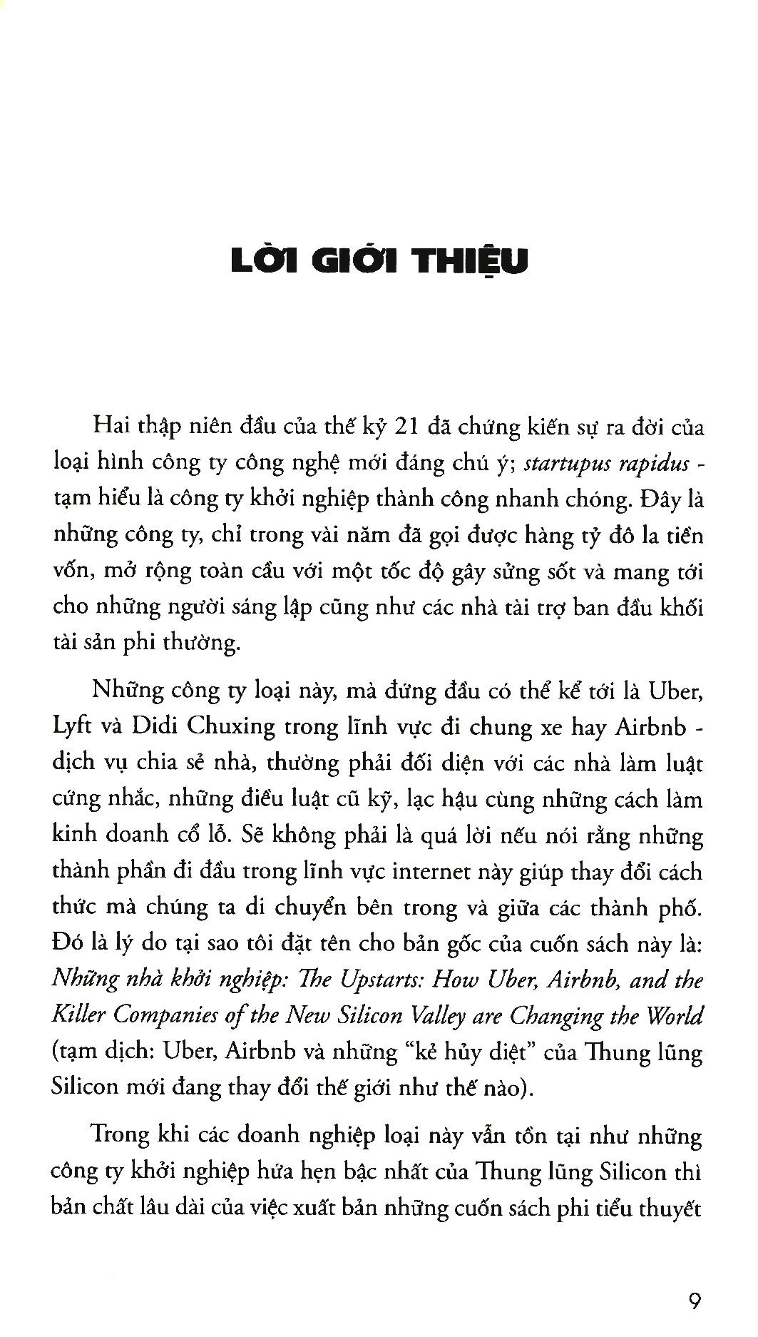 Sách Đế Chế Kỳ Lân: Uber, Airbnb Và Cuộc Chiến Tạo Lập Thung Lũng Silicon Mới