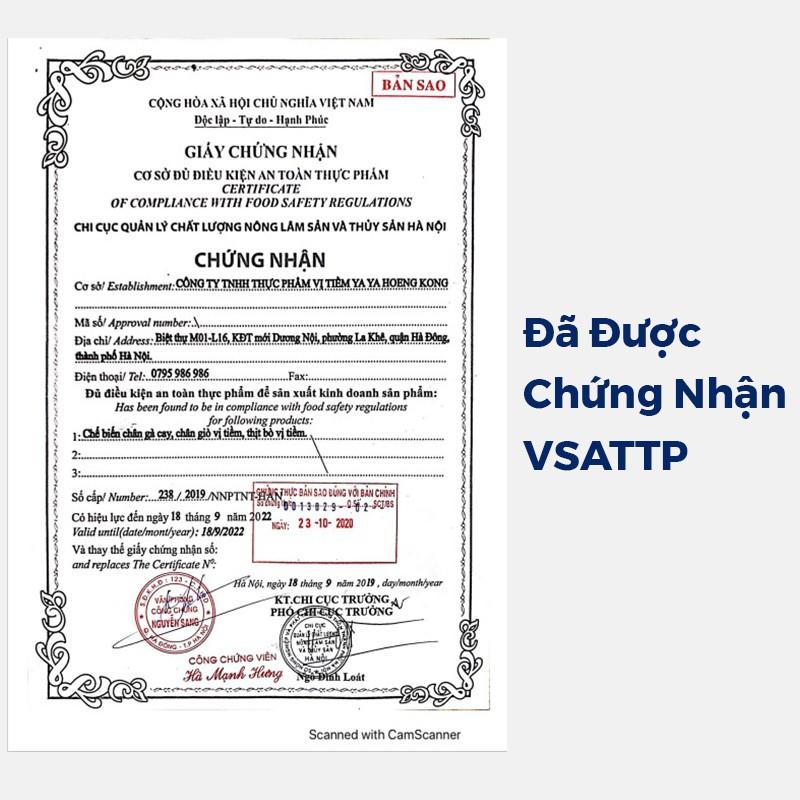 Combo 2 gói chân gà cay mix chân gà xả ớt và xì dầu 40g siêu ngon đồ ăn vặt zonzon