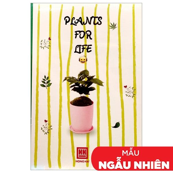 Combo 5 Vở Plants For Life - Kẻ Ngang 120 Trang - Hồng Hà 1416 (Mẫu Màu Giao Ngẫu Nhiên)
