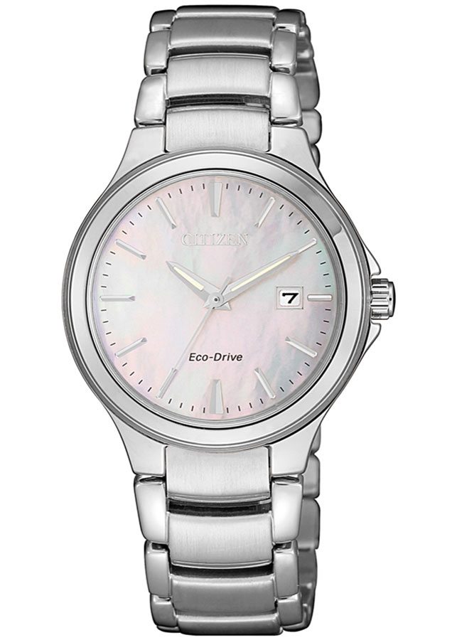 Đồng Hồ Nữ Citizen Eco-Drive Dây Thép Không Gỉ EW2520-56Y - Mặt Xà Cừ (29.7mm)