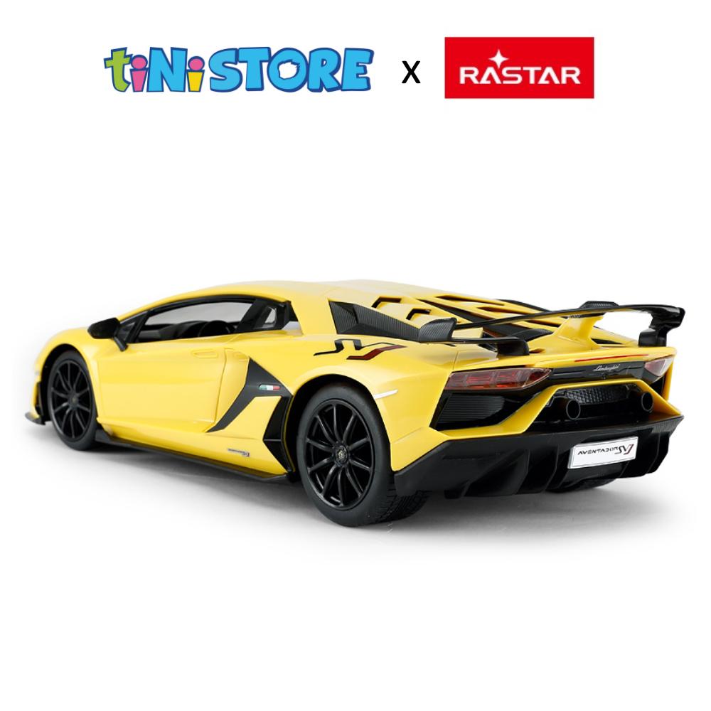 tiNiStore-Đồ chơi xe điều khiển 1:14 Aventador SVJ Rastar 96000