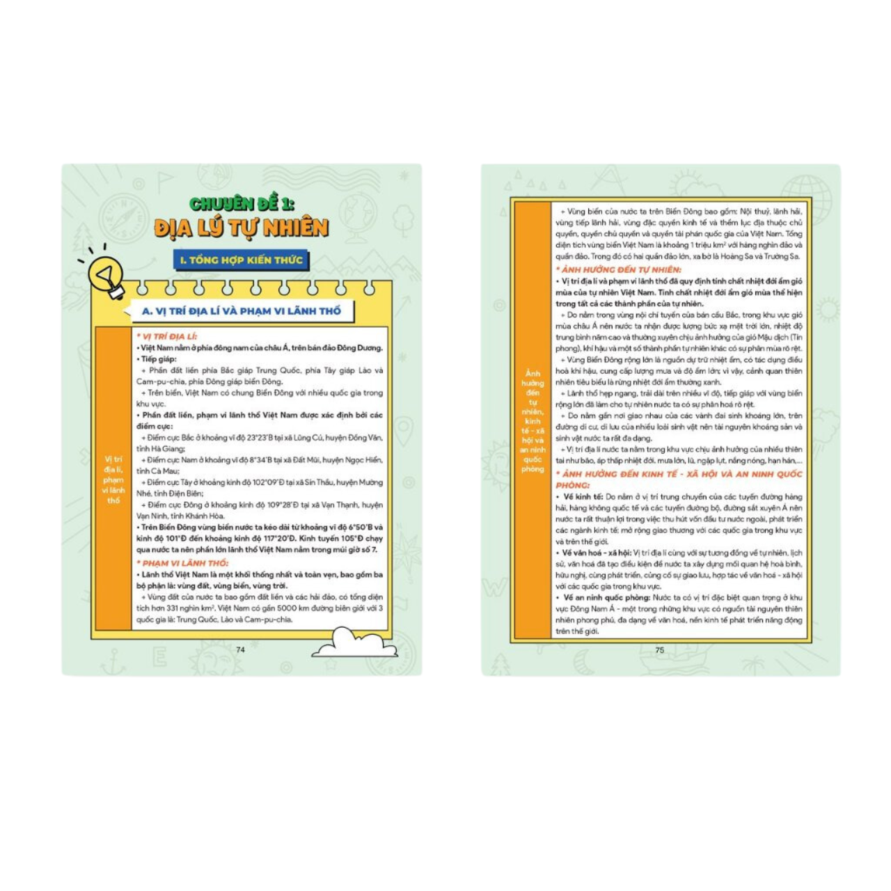 Sách - Sổ Tay Kiến Thức Xã Hội: Sử - Địa - GD Kinh tế &amp; Pháp luật (Chương trình mới)