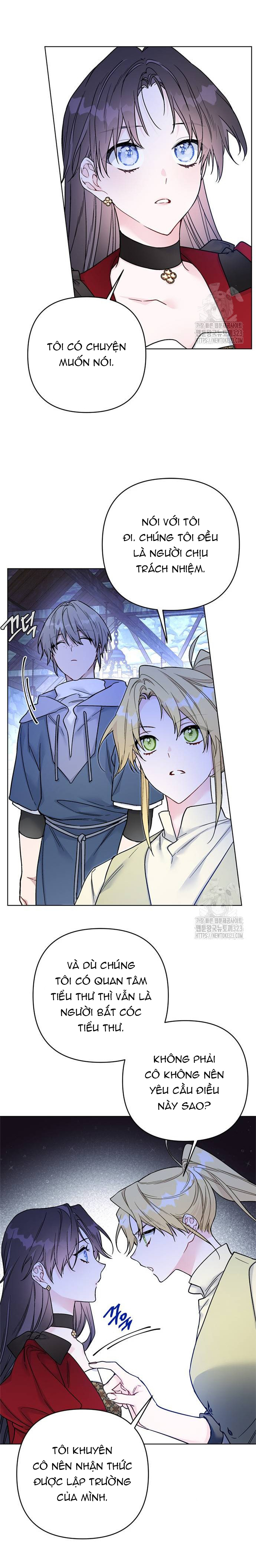 cách hiệp sĩ sống như một tiểu thư chapter 126.2 13