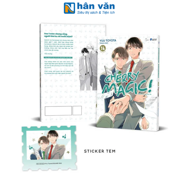 Sách - Cherry Magic - Tập 14 - Tặng Kèm Sticker Tem
