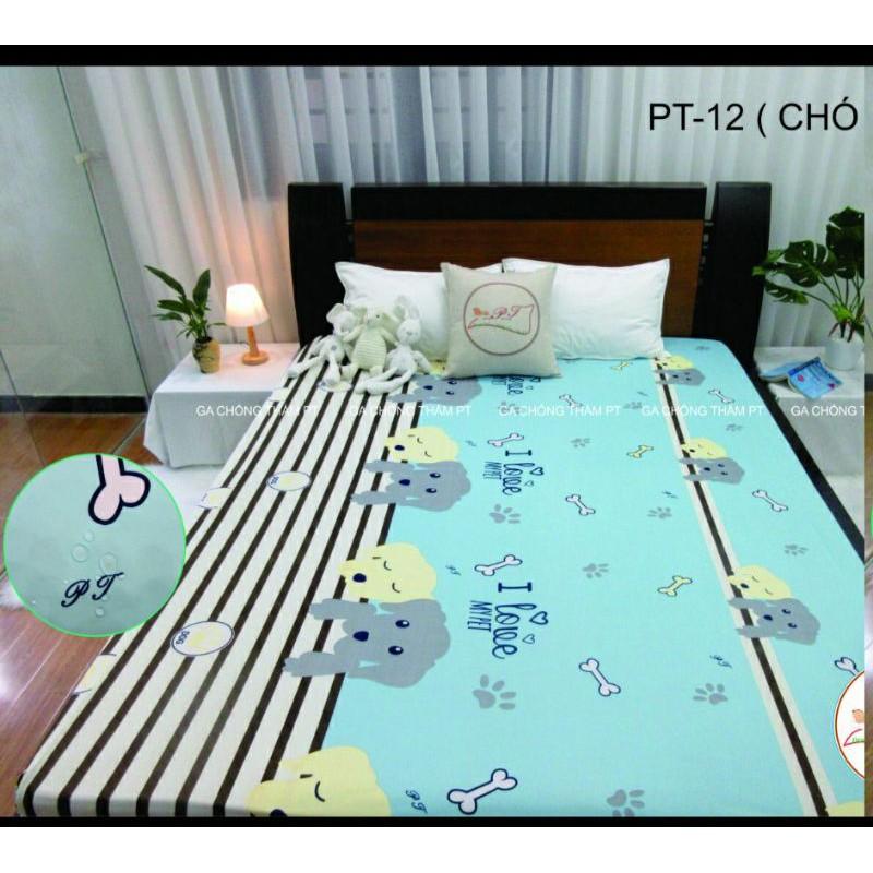Ga cotton thun phủ nano chống thấm cho đôi