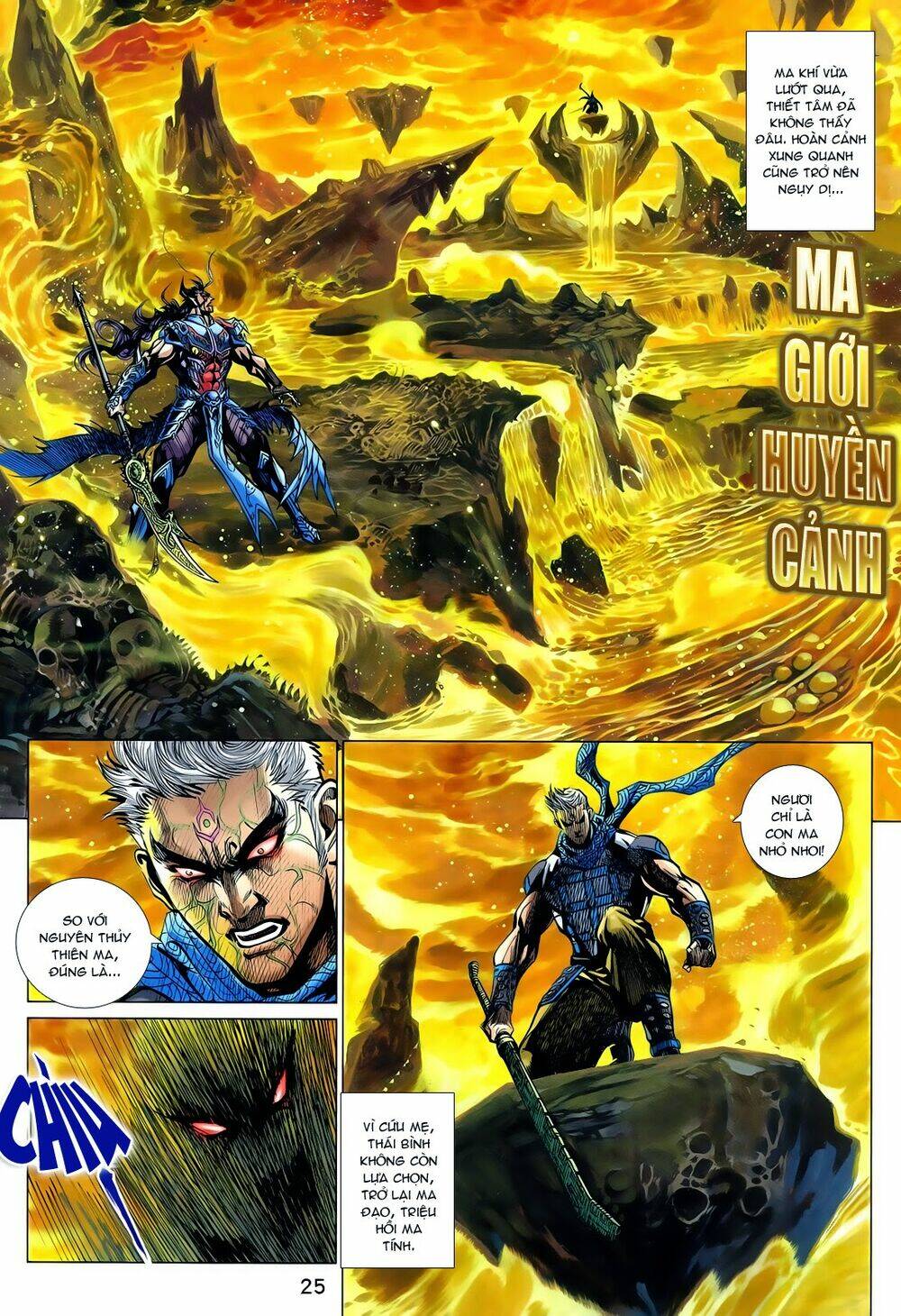 thần binh vấn thiên chapter 16 25