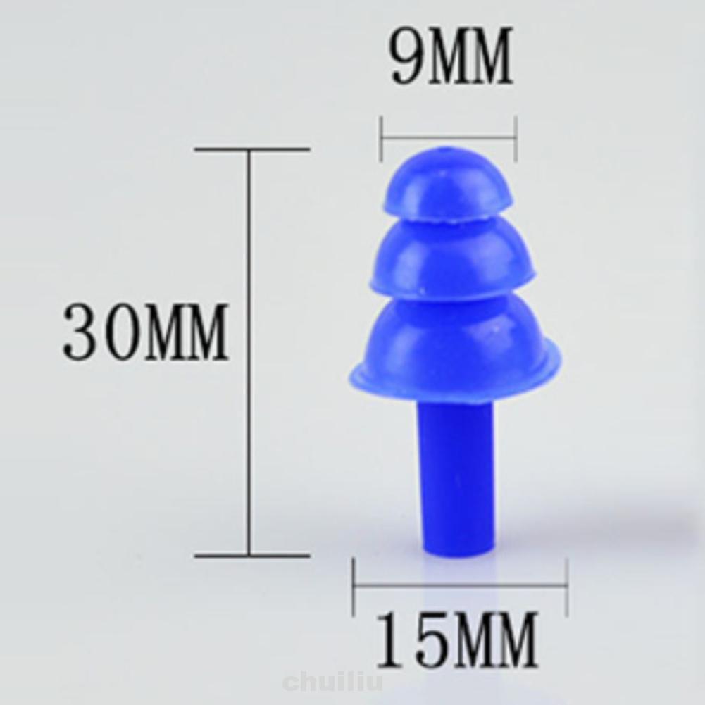 Set 6 cặp nút bịt tai chống nước bảo vệ tai khi bơi