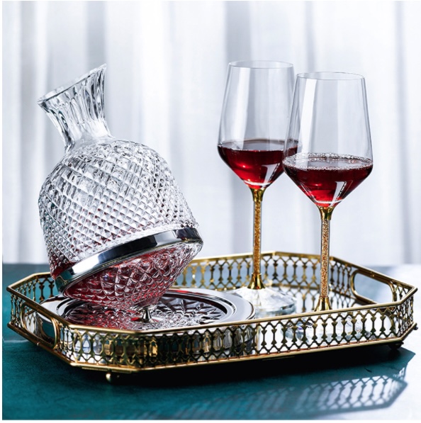 BÌNH THỞ XOAY TRÒN PATRICK SPIN DECANTER