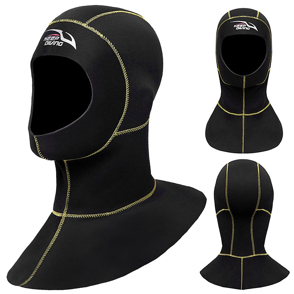 Mũ lặn Được làm bằng Neoprene 3mm chất lượng cao, siêu nhẹ và chống mài mòn,khả năng cách nhiệt cao