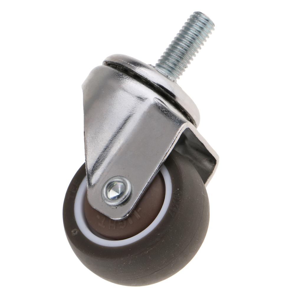 Cao Su Hạng Nặng Castor Bánh Xe đẩy Đồ Nội Thất Giường Caster Công Nghiệp