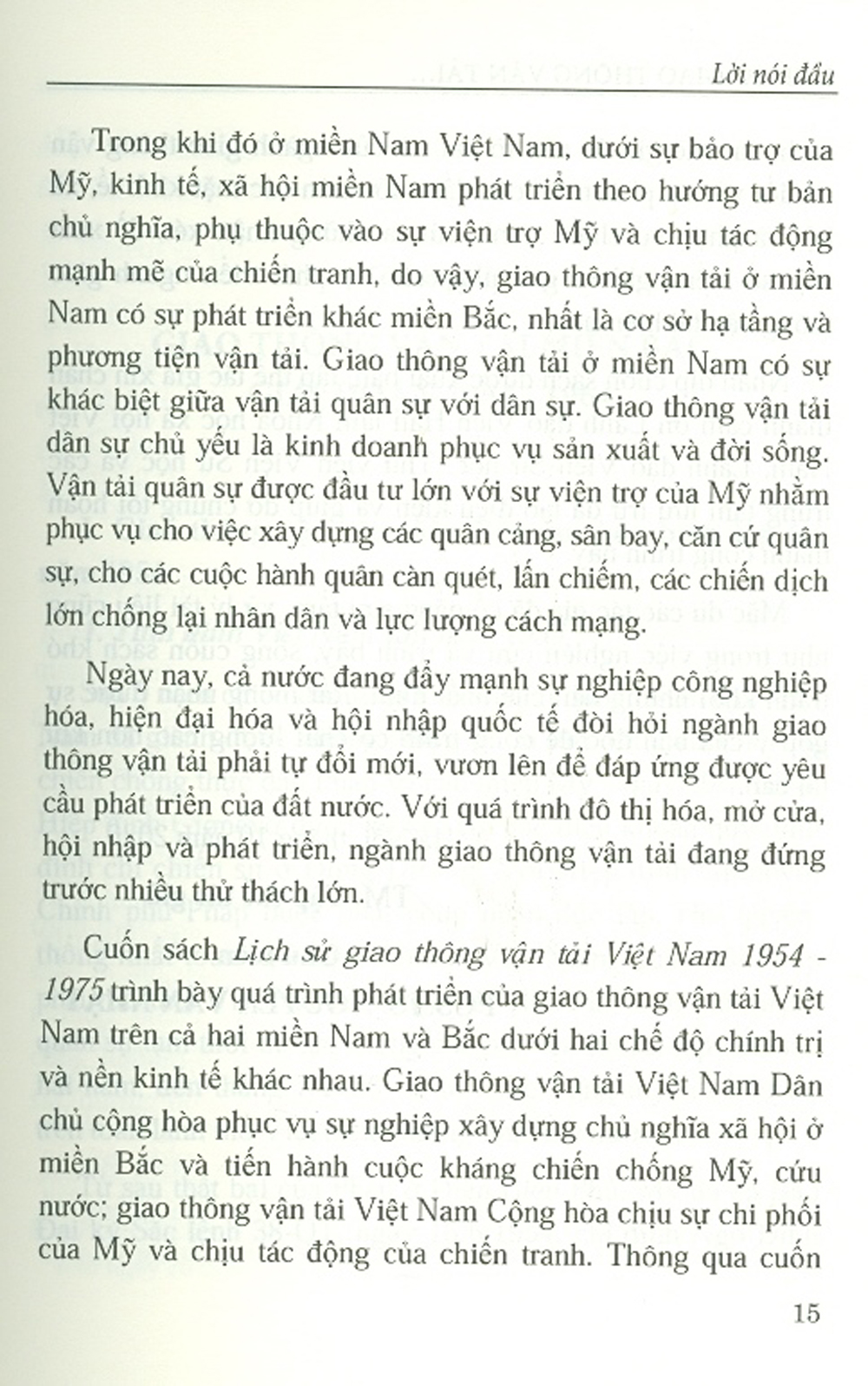 Lịch Sử Giao Thông Vận Tải Việt Nam Từ Năm 1945 Đến Năm 1975 (Sách chuyên khảo)