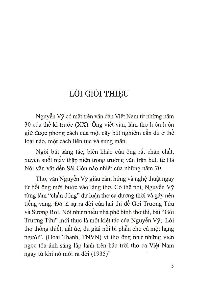 Văn Thi Sĩ Tiền Chiến
