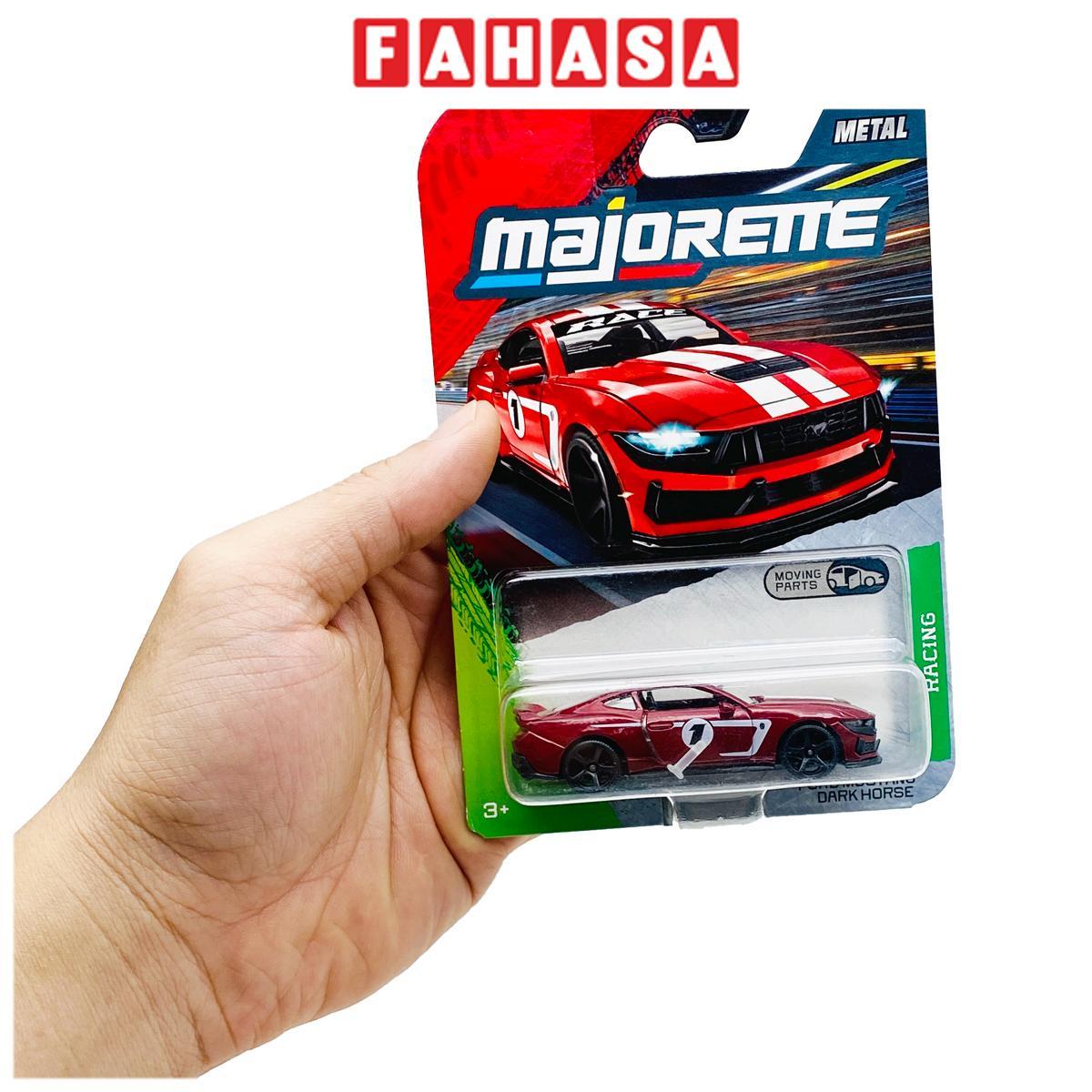 Đồ Chơi Mô Hình Xe Racing Premium Cars - Majorette 8504000000 - Ford Mustang Dark Horse