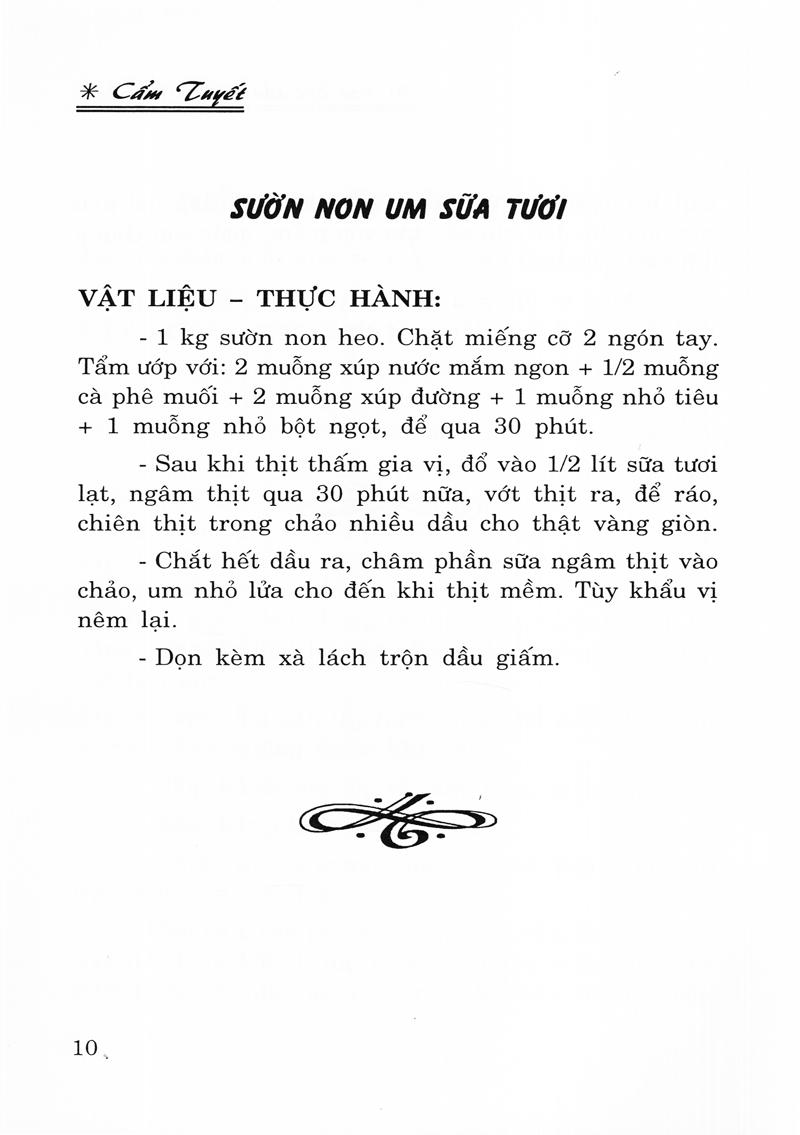 Sách 70 Món Đặc Sản Từ Thịt Heo, Bò (Tái Bản)