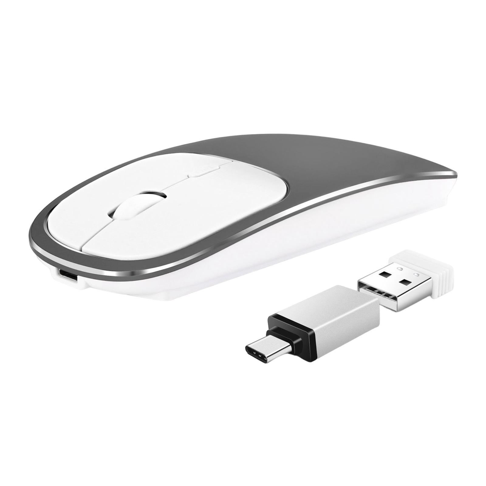 Portable 2.4G Wireless Mouse with USB Receiver Mice for PC Notebook Black