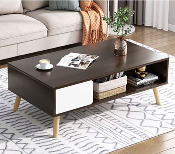 Bàn trà Sofa phong cách hiện đại để phòng khách có ngăn để đồ