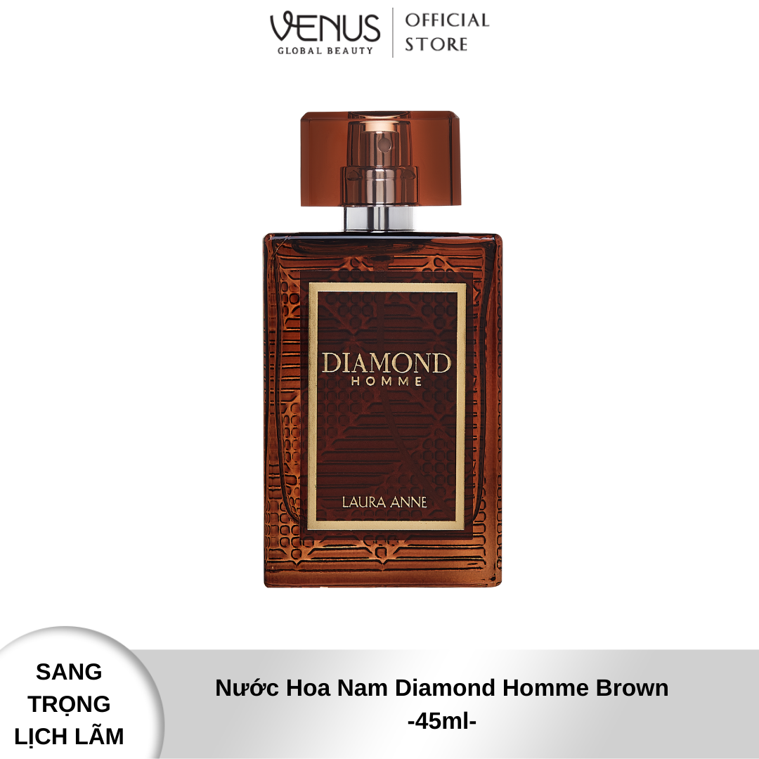 Nước Hoa Nam Diamond Homme Brown 45ml Chính Hãng