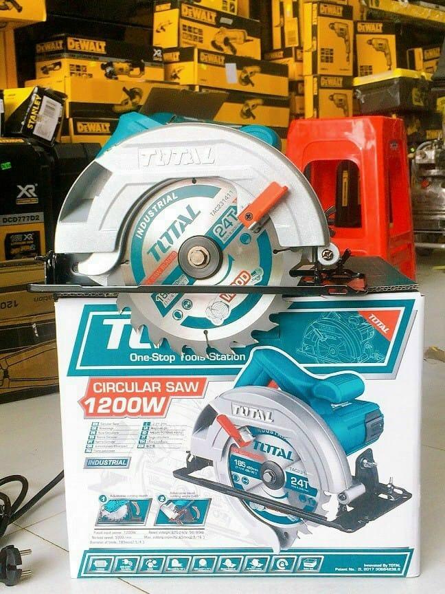 MÁY CƯA ĐĨA TRÒN 1400W 185MM TOTAL TS1141856 - HÀNG CHÍNH HÃNG