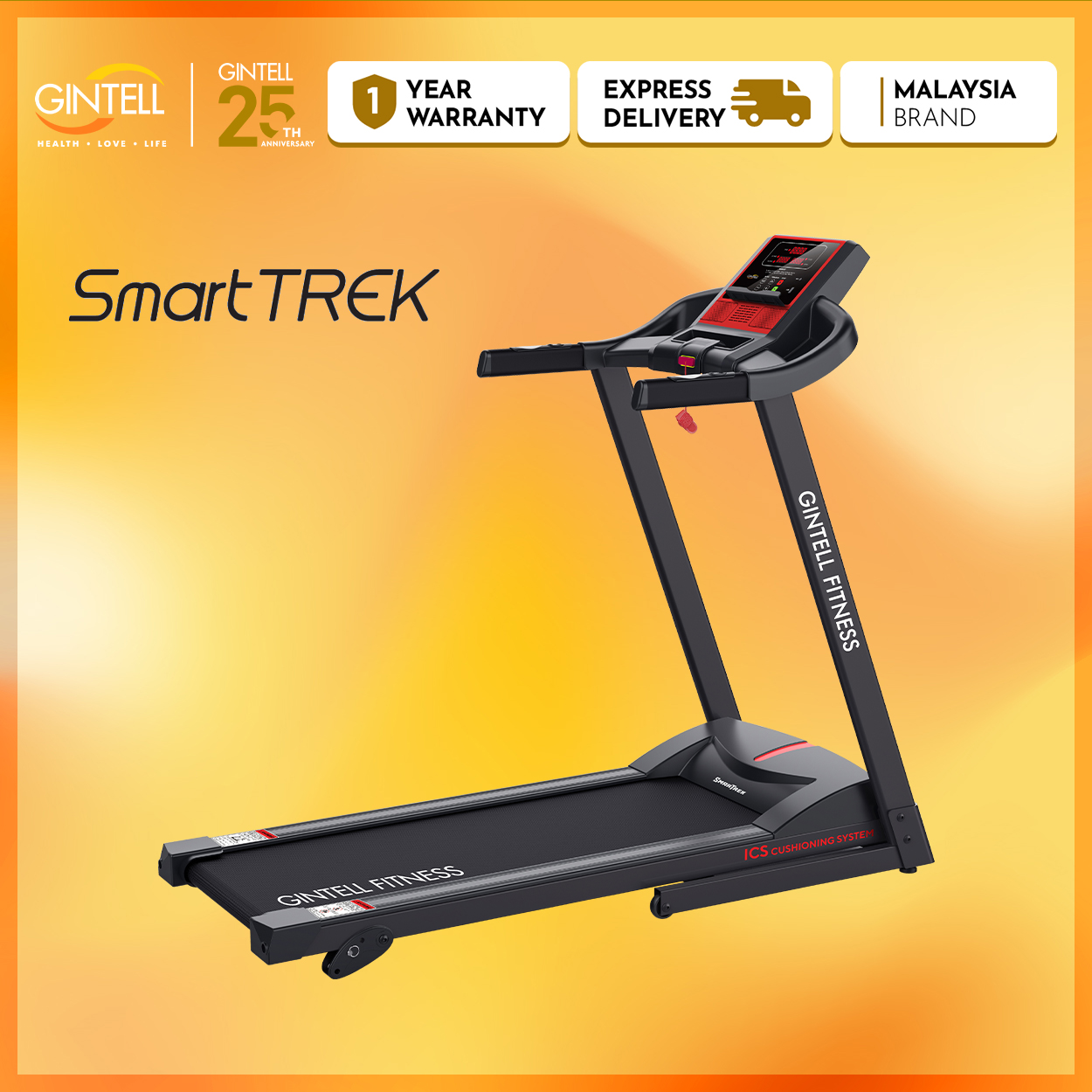 Máy Chạy Bộ GINTELL - SMARTREK Chính Hãng