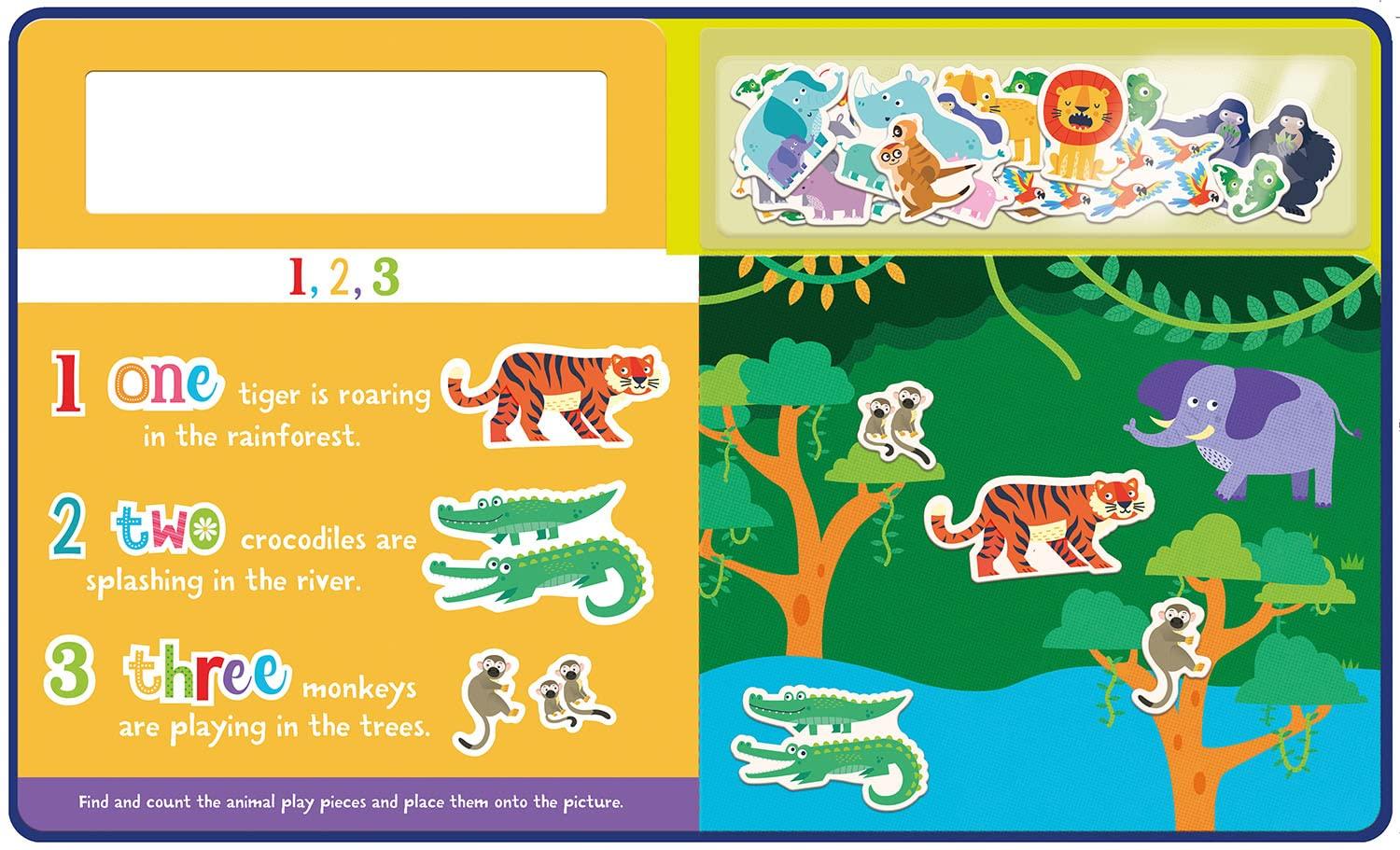 Counting Wild Animals (Play Felt Educational)