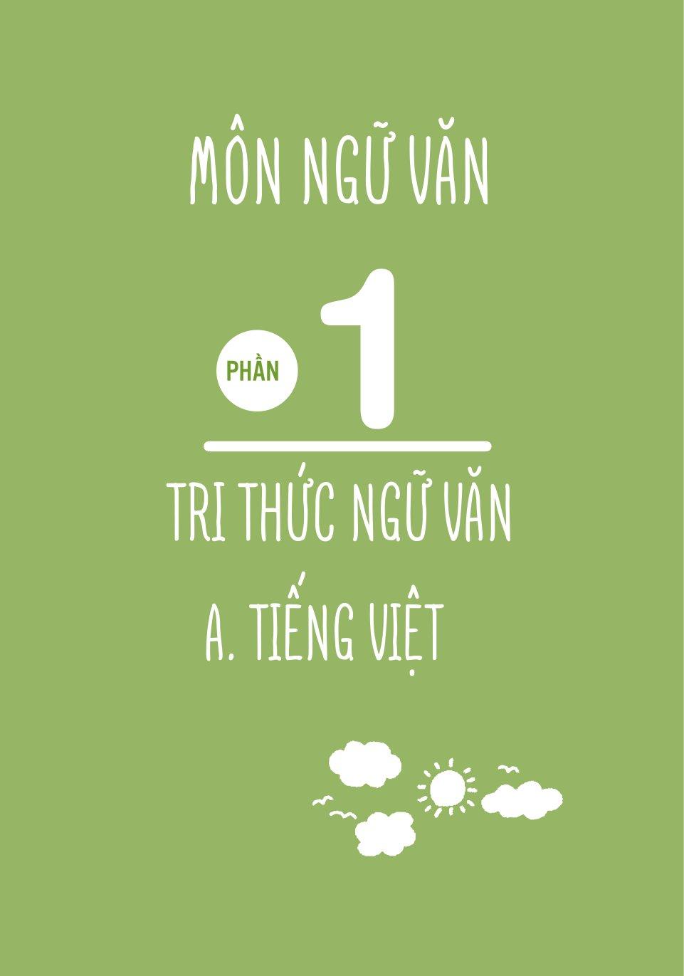 Sổ Tay Kiến Thức Toán Văn Anh Lớp 6