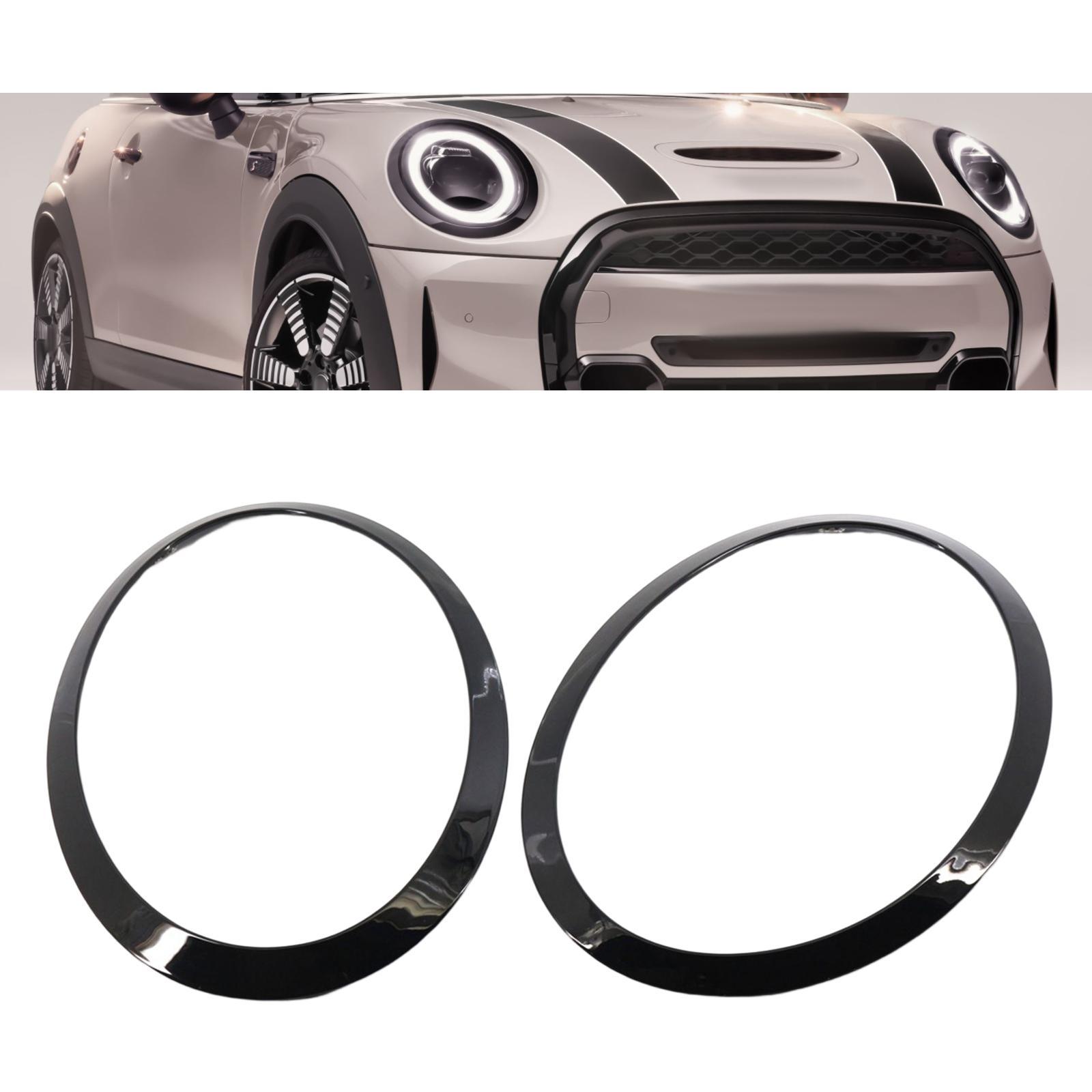 Scratch Headlight Chrome Headlight Surround ,Direct Replaces Spare Parts, Durable Accessory, Headlight Bezel