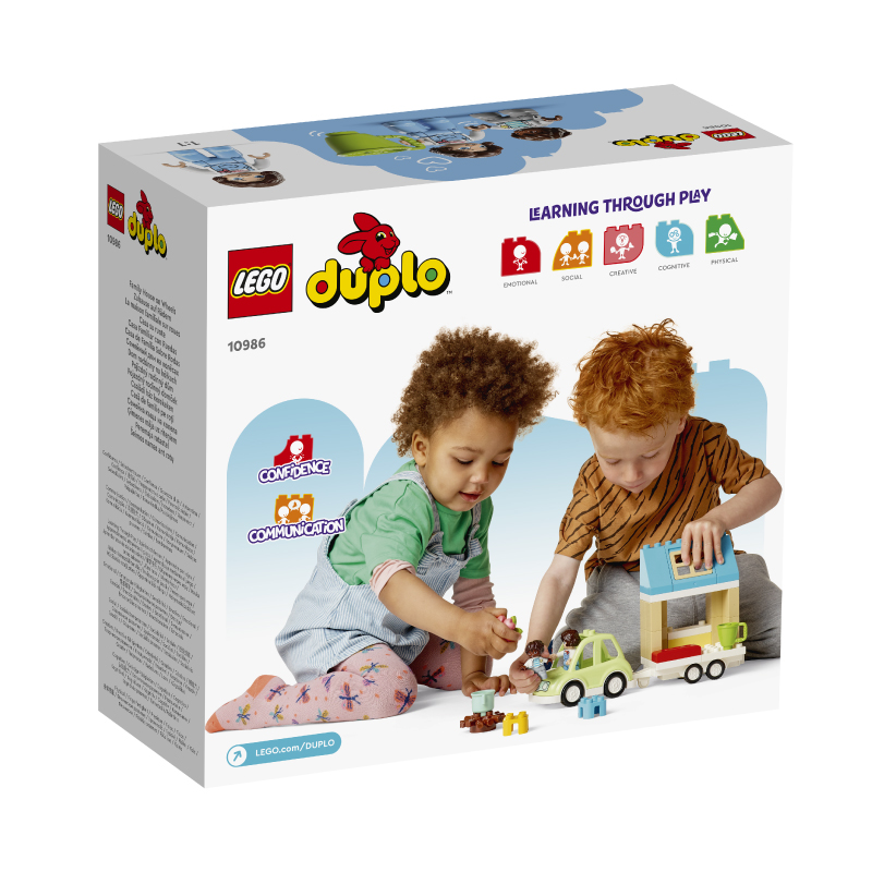 Đồ Chơi Lắp Ráp LEGO Duplo Ngôi Nhà Di Động Cho Gia Đình 10986 (31 chi tiết)