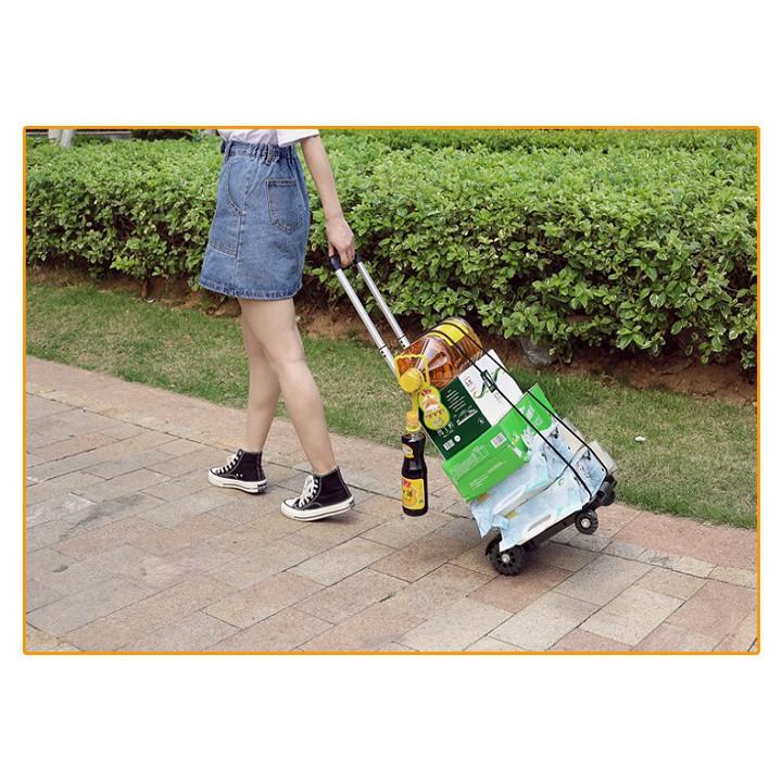 Xe đẩy hàng 4 bánh cao cấp( có thể gấp gọn) siêu nhẹ 1,68kg