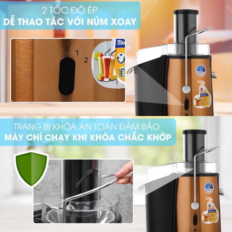 Máy Ép Trái Cây BlueStone JEB-6545 - Hàng chính hãng