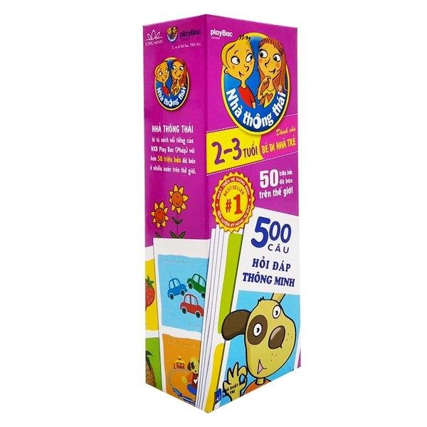 Nhà Thông Thái - Rèn Luyện Kĩ Năng Hỏi Đáp Thông Minh (2-3 Tuổi)