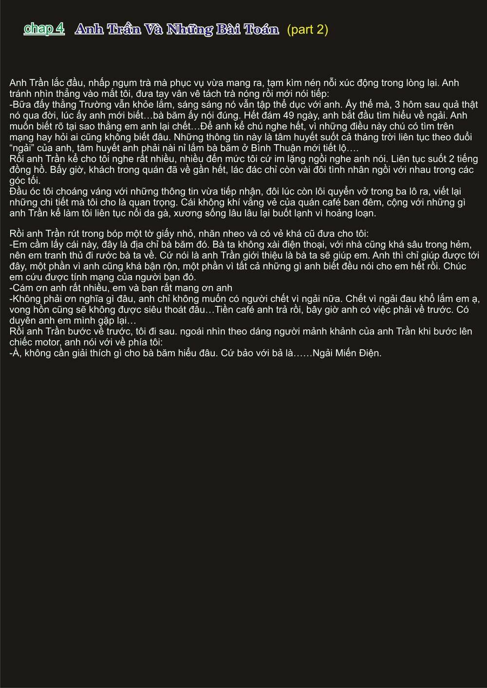 ngải! cuộc đời của tôi (phiên bản chính thức) ... chapter 4 1