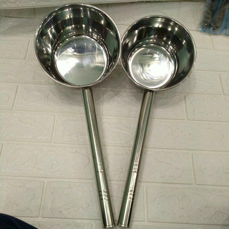 Gáo, ca múc nước lèo inox 304 tiện dụng cho nhà bếp