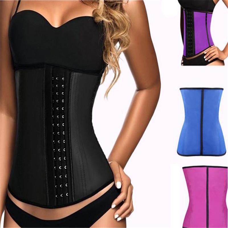Cao Su Non Eo Huấn Luyện Áo 9 Xương Thép Định hình Cơ Thể Shapers Nữ Dây Chéo Giảm Béo Hoạt tính Etic Modeladora