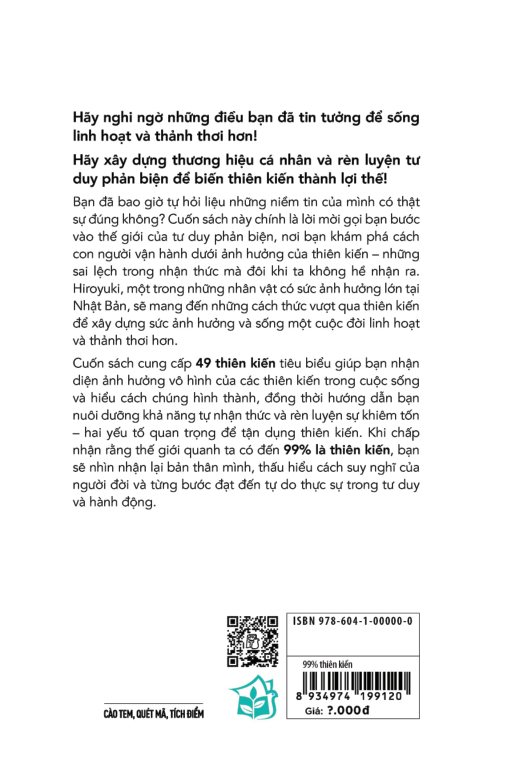 Sách 99% thiên kiến